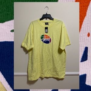 Stüssy Lemon Quarter Oval Stock Tee. Size Large. Brand New with Tags.